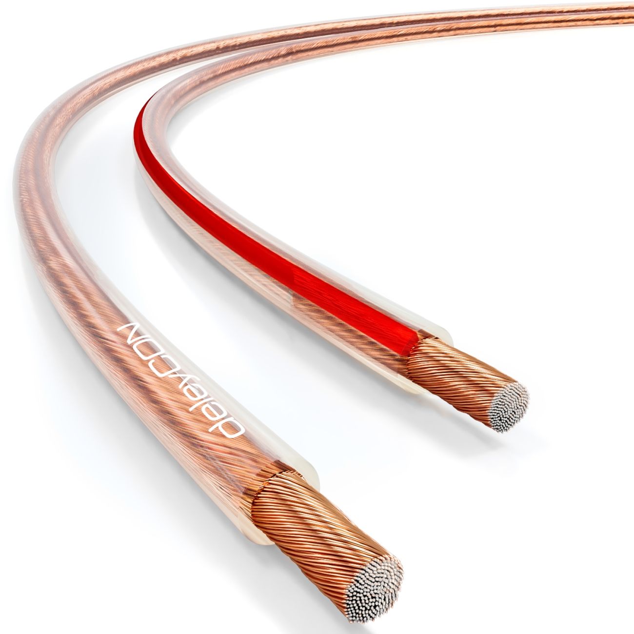 deleyCON MK-MK3326 - Audio kabel - 10 m - Transparant