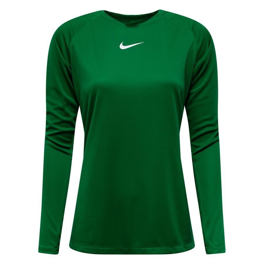 Nike Dames Top Met Lange Mouwen W Nk Df Park 1Stlyr Jsy Ls, Pine Green/White, AV2610-302, XS