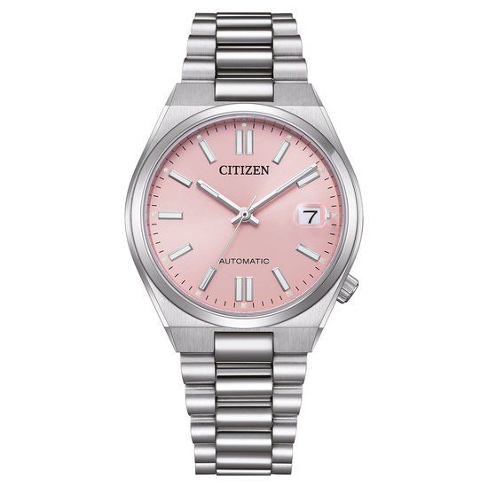 Citizen Tsuyosa NJ0200-50Z Horloge - Staal - Zilverkleurig - Ø 37 mm