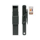 Hiplok SWITCH 105, Klapslot, Unisex, BLACK, 105 cm Sluitingsbereik