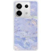 Xiaomi Redmi Note Marbre bleu Verstevigd hoesje met sublimatie bedrukking