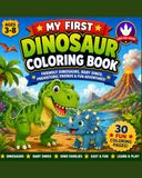 My First Dinosaur Coloring Book