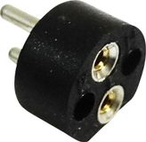 BELI-BECO 254 Douille Douille: Bi-Pin 4 mm Connexion: Soudure 1 pièce(s)