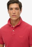 Superdry VINT DESTROY POLO Heren Poloshirt Rood Katoen XL
