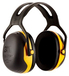 3M X2AC1 Gehoorbeschermer | Zwart/Geel | 105 dB