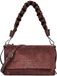 COCCINELLE Leren schoudertas Boheme Shoulder Bag Suede Leather / Grained Lea. Berry / Berry donkerpaars