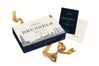 Moodbox Gifts - Brussels Box Prestige - Luxe Belgisch Cadeaupakket met Chocolade, Koffie, Thee en Lekkernijen