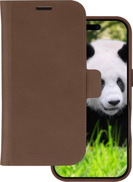 Dbramante1928 Lynge Mag Hoesje voor iPhone 16 Pro - Bruin