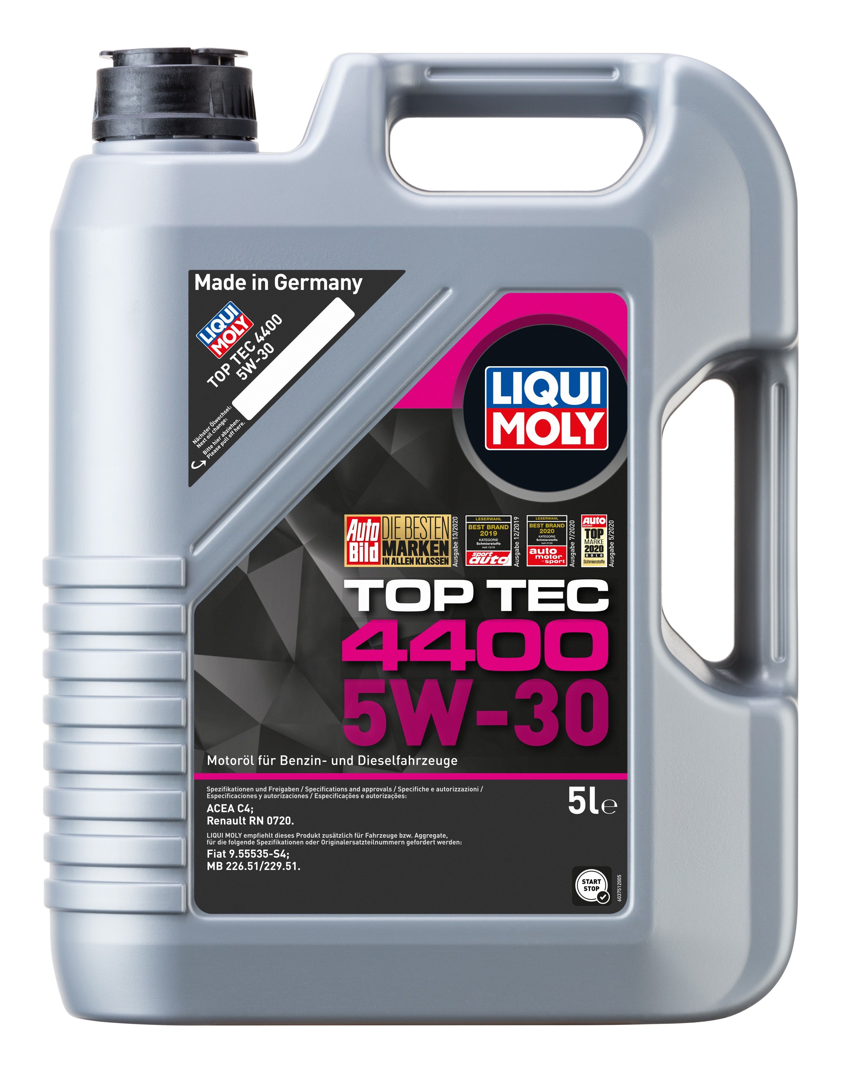Liqui Moly Top Tec 4400 5W30 C4 5L