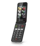Emporia SIMPLICITYglam - Seniorentelefoon - Flip - 2.8" - Single SIM - Bluetooth - Zwart/Wit