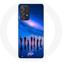 Maniacase Hoesje voor Samsung Galaxy A52 Bangtan Sonyeondan BTS World Tour 2022