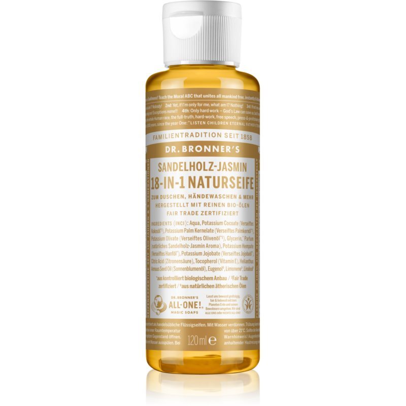 dr bronners Sandalwood & Jasmine