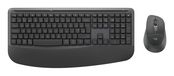 Logitech Signature Comfort Plus Combo MK880 - Clavier et souris sans fil - Noir