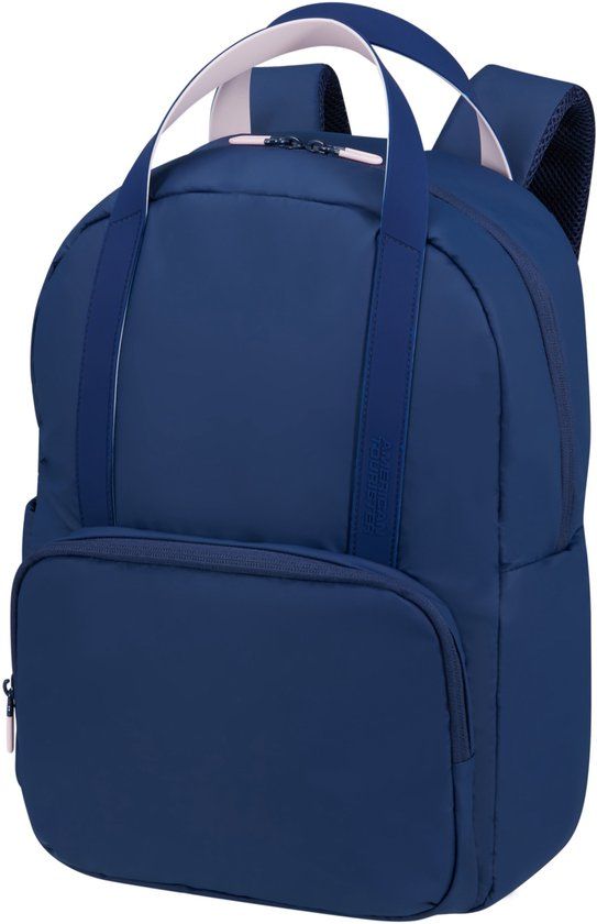 American Tourister Puffypop - Dames Laptop Rugzak 15.6" (49 cm, 21 L), Ergonomisch, Perfect voor School, Werk & Reizen - Zwart