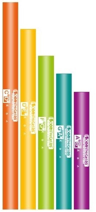 Boomwhackers Set Of 5 Chromatic percussie