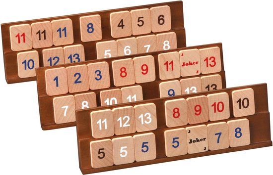 Philos Rummy - Cassette - Strategisch spel - Hout - 6+ jaar