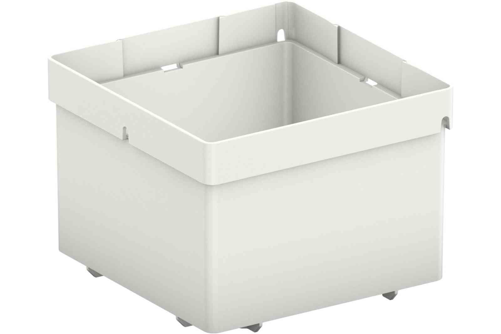 Festool Small Parts Box 100x100x68mm Plastic White (6 Pack)