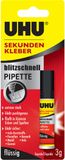 UHU Superlijm Instantly Pipette Control Transparant 45570 3 g