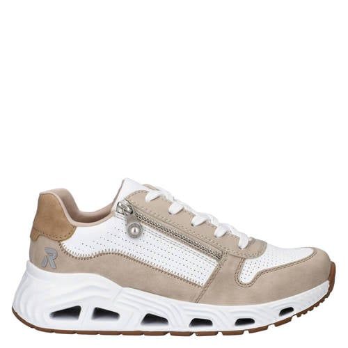 Rieker sneakers beige/wit