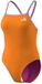 Adidas Thin Straps V-back Zwemkleding Oranje 40 Vrouw