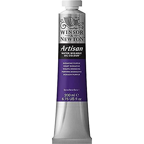 Winsor & Newton Artisan Water Mixable Oil Paint - 200ml Tube - Dioxazine Purple