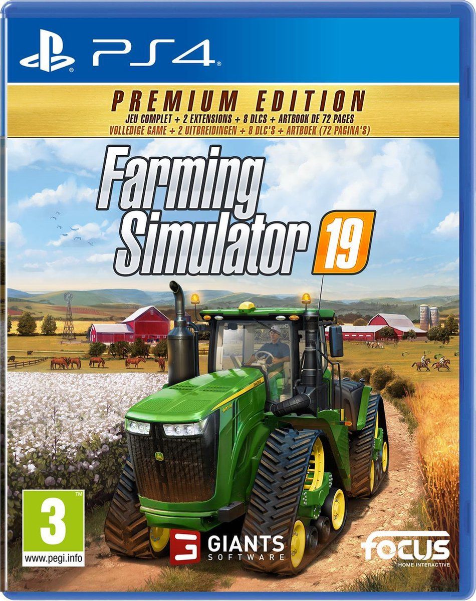 Focus Home Interactive Farming Simulator 19 Premium Edition - PlayStation 4