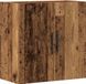 vidaXL Wandkast 60 x 31,5 x 60 cm Bewerkt hout Oud hout