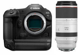 Canon Canon EOS R3 systeemcamera Zwart + RF 100-500mm f/4.5-7.1L IS USM