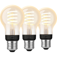 Philips Hue Filament White Ambiance E27 3-pack