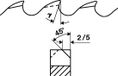 TECWERK Metallcirkelzaagblad vorm C D.250mm B.2,5mm HSS Asgat-D.40mm Z.128