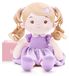 Poupée douce pour bébé (40 cm) pour enfants violet