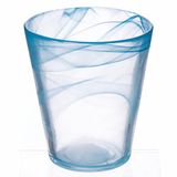 Villa d'Este Home Tivoli 1996 Waterglas, conisch, 250 ml, met kleurverloop, lichtblauw, albast, 6 stuks