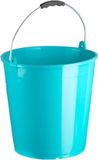 Plasticforte Schoonmaakemmer / huishoudemmer - blauw - 15 liter - 32 x 31 cm - Kunststof - sopemmer