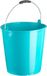 Plasticforte Schoonmaakemmer / huishoudemmer - blauw - 15 liter - 32 x 31 cm - Kunststof - sopemmer