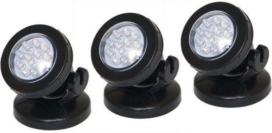 Velda - Waterlight Spotlight - Pond LED Lights - 3-Pack - White