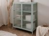 Commode MILLIE 2 portes vert menthe