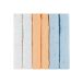 Kikkaboo Lot De 6 Langes En Mousseline Stripy Friends 30x30 Cm