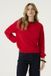 Garcia Dames Effen Trui Rood Lange mouw
