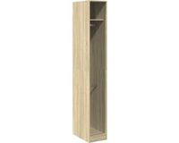 vidaXL Kledingkast - 30x50x200 cm - Sonoma eikenhout