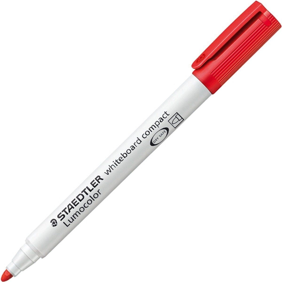 Staedtler Lumocolor Compact Whiteboardmarker - Rood - 10 stuks