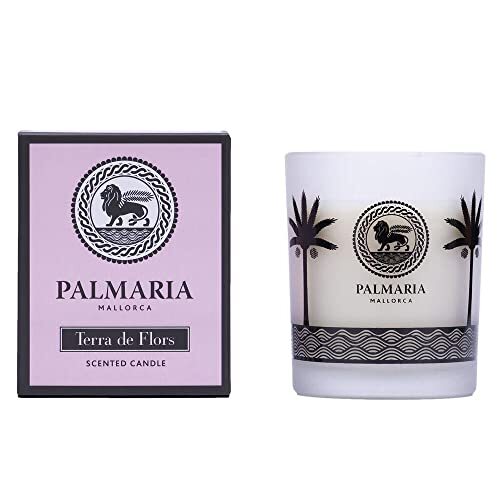 Palmaria Mallorca TERRA DE FLORS vaso vela 130 gr