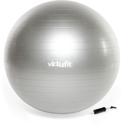 Virtufit Anti-Burst Fitnessbal Gymbal Grijs 75 cm met Pomp