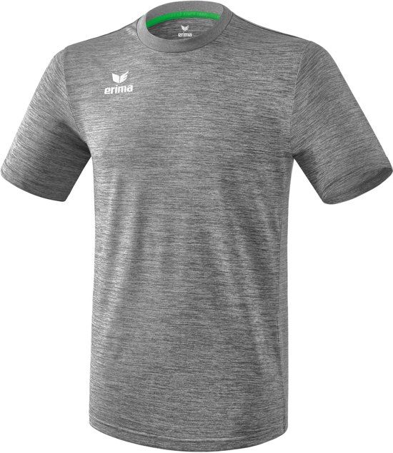 Erima Liga Jersey SS Sportshirt performance - Maat S - Unisex - grijs