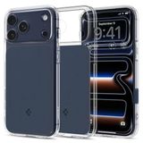 Spigen Ultra Hybrid T MagFit Hoesje Geschikt voor Apple iPhone 17 Pro - Back Cover Compatibel met MagSafe / Qi2 - Matte Blauw