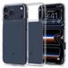 Spigen Ultra Hybrid T MagFit Hoesje Geschikt voor Apple iPhone 17 Pro - Back Cover Compatibel met MagSafe / Qi2 - Matte Blauw