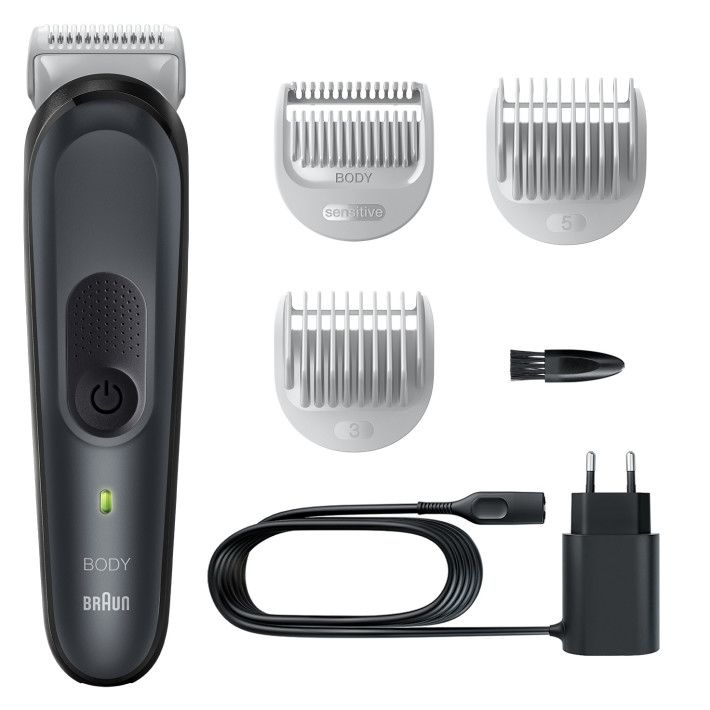 Braun BodyGroomer 3 BG3350 - Bodygroomer - Zwart/Grijs