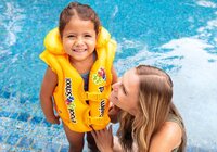 POOL SCHOOL DELUXE SWIM VEST - Geel - Kinderen - One size