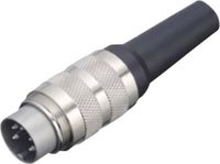 Binder 99-2025-00-07 Ronde connector Stekker, recht Totaal aantal polen: 7 Serie (ronde connectoren): 581 1 stuk(s)