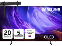 Samsung Qe83s85h Oled 4k 83" (2026) + Vogels Vaste Tv-beugel 80"-120" Max 160kg Zwart Tv Bundle