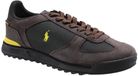 Ralph Lauren - Lage sneakers - Nubuck - Bruin - Heren - Maat 41
